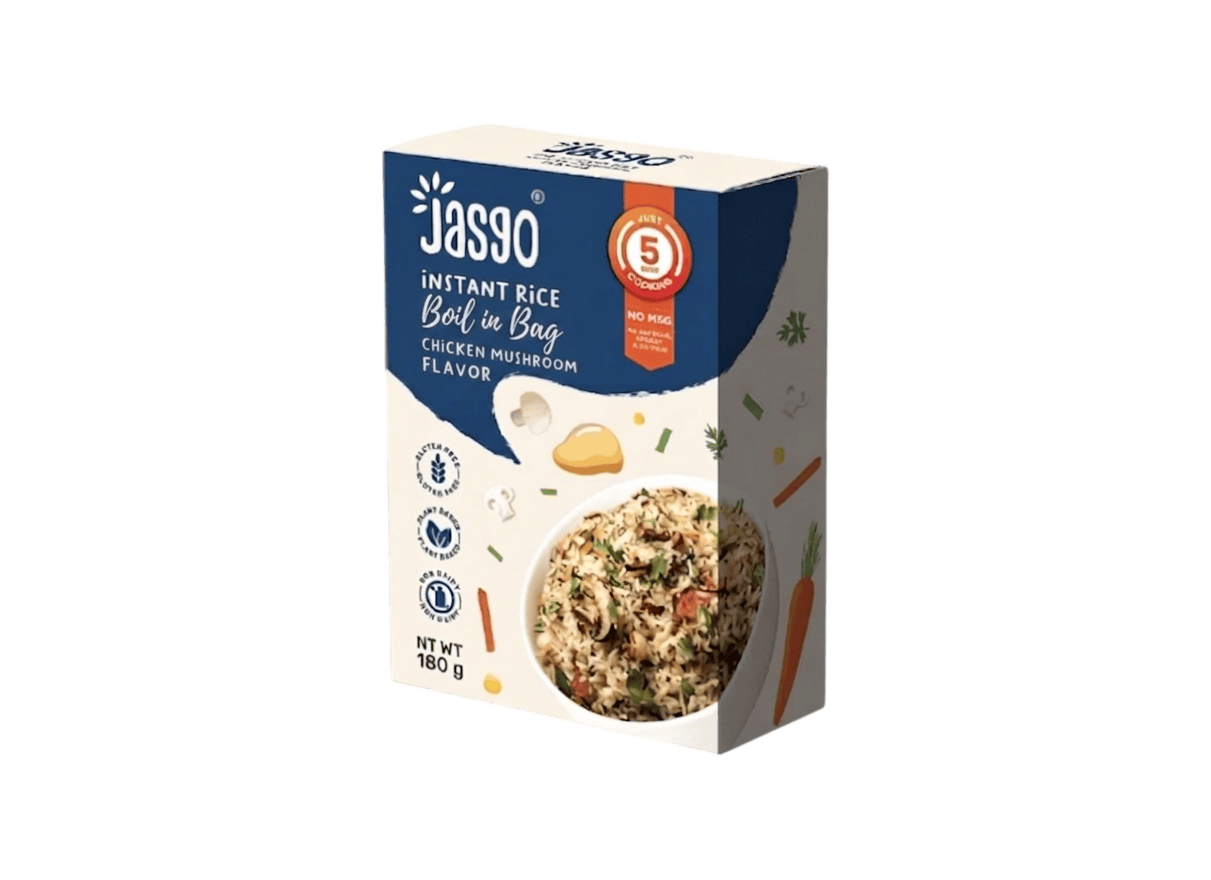 Instant rice Boil in Bag_chicken mushroom