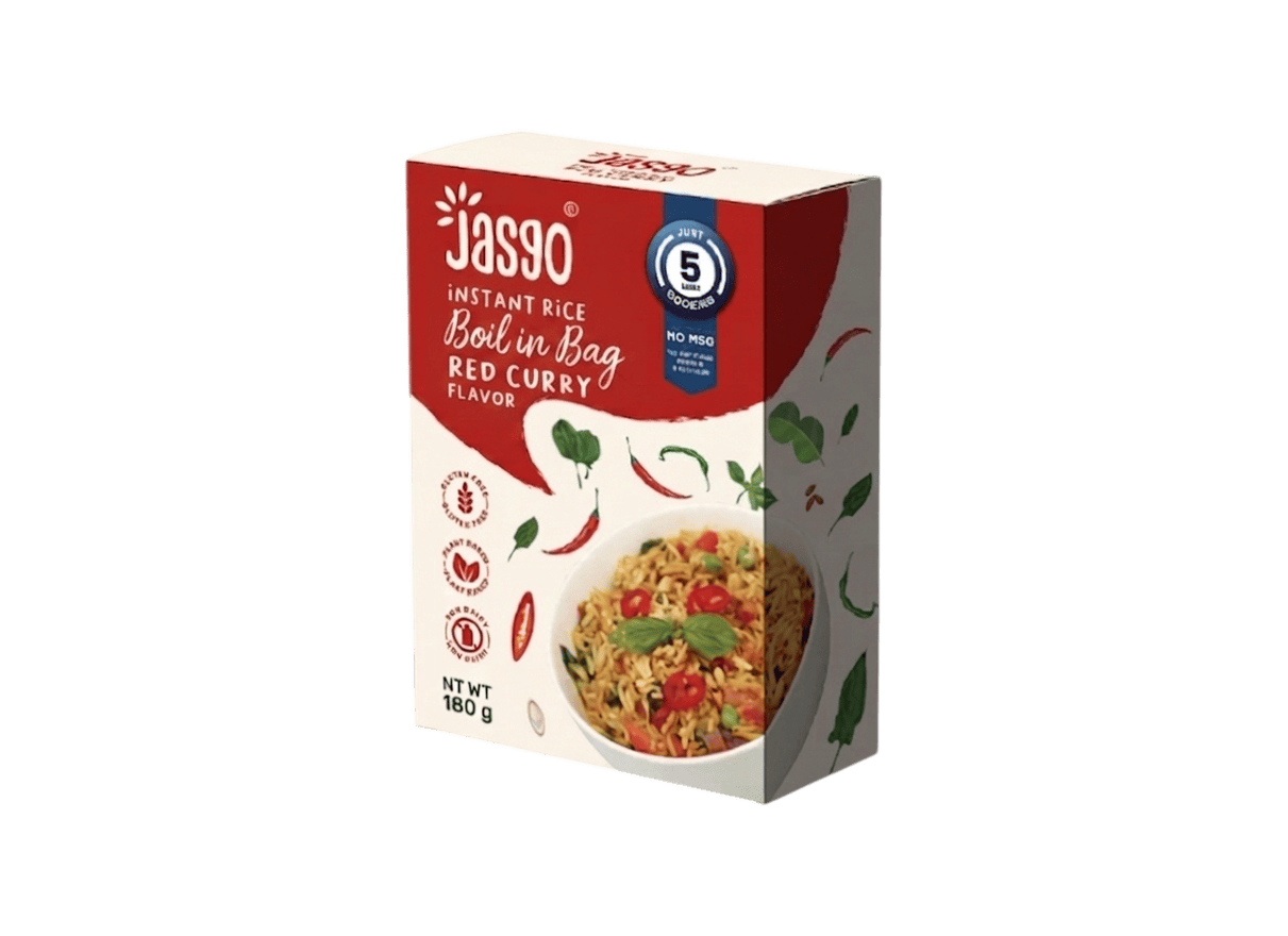 Instant rice Boil in Bag_red curry