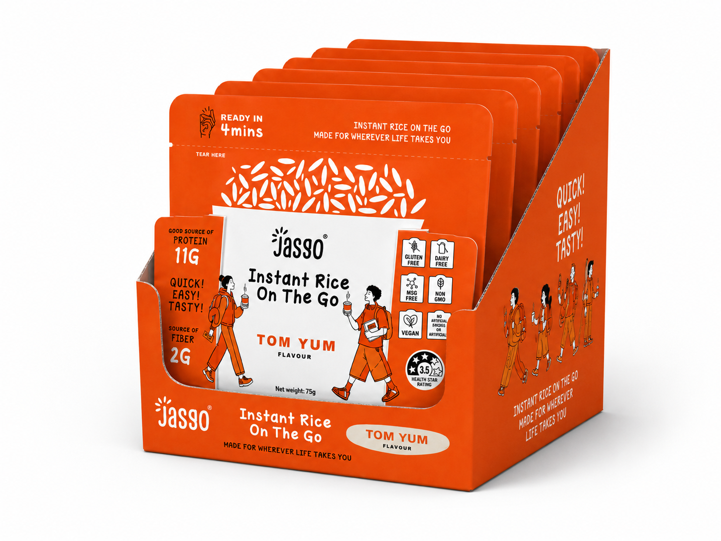 Jasgo On the Go Tom Yum Carton